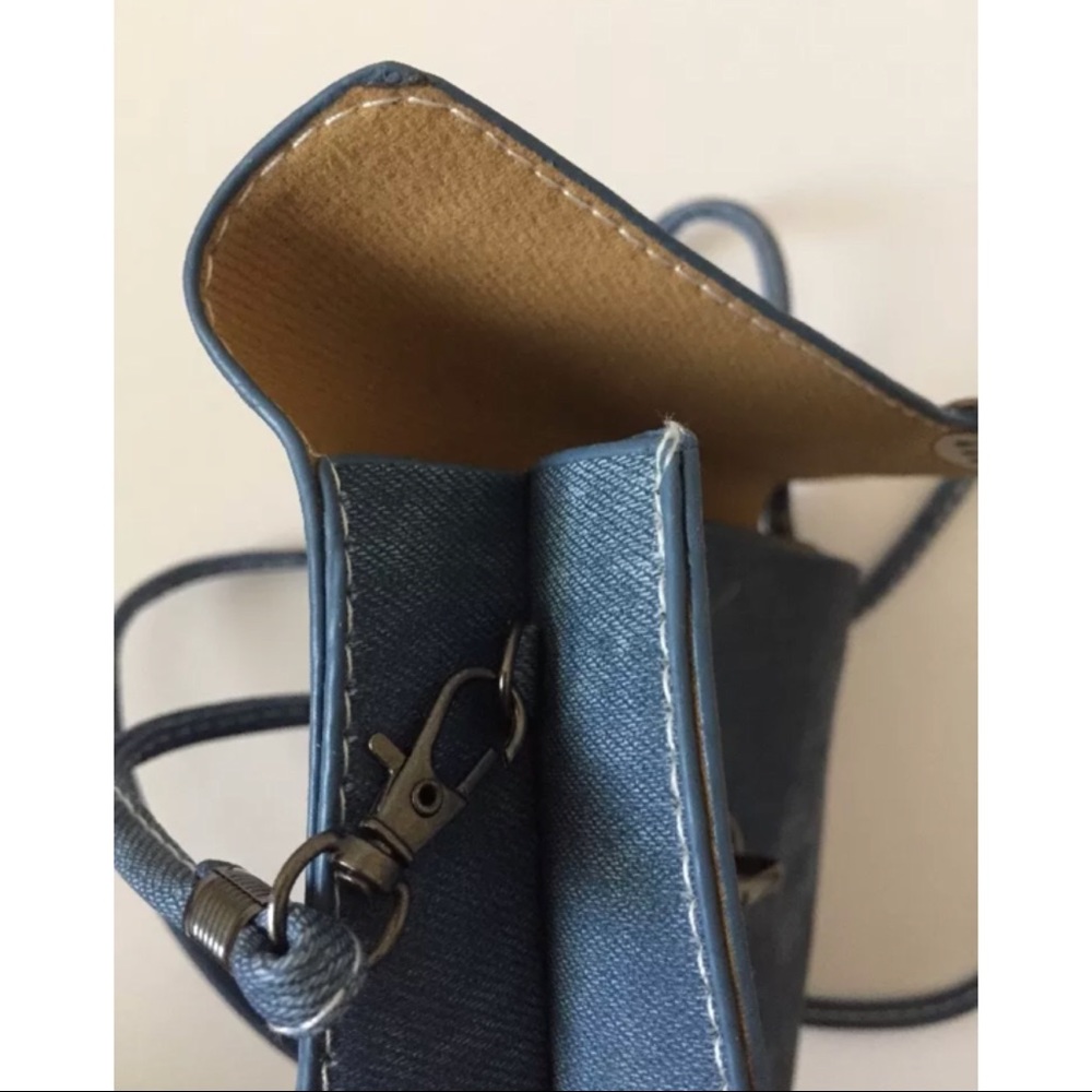 Blue Very Small Crossbody Bag - Picture 8 of 8